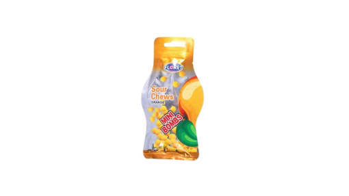 Picture of FLORET SOUR CHEW ORANGE 20GM